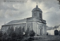 L’avant-corps de l’église de Loupoigne sera prochainement rénové.